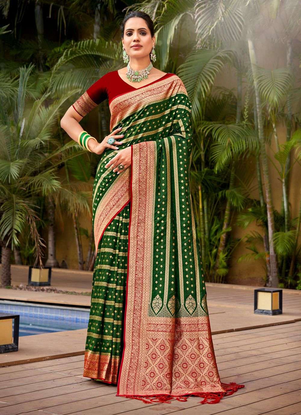 sangam prints bunawat Pratibha Silk silk regal saree catalog