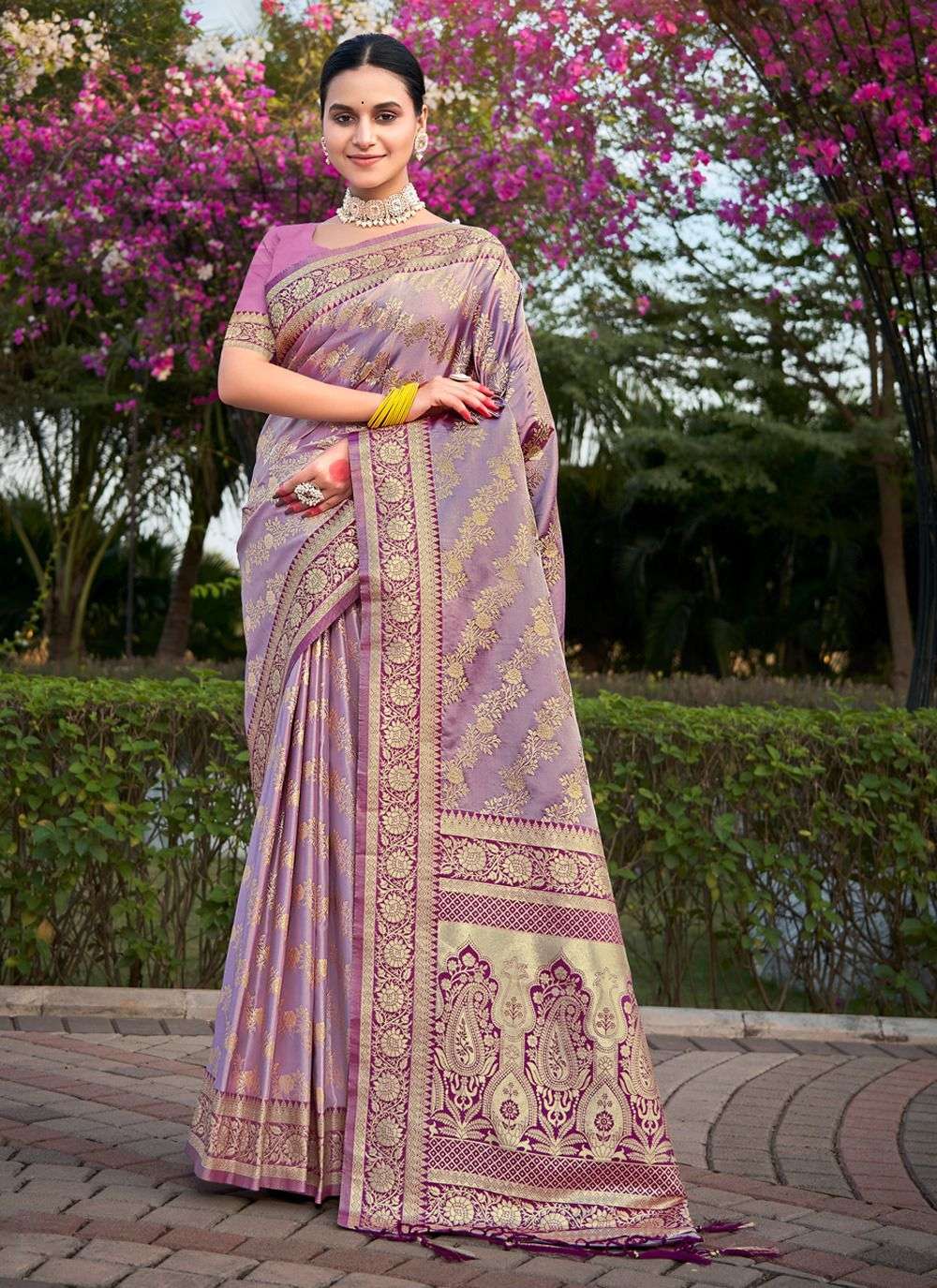 sangam prints shiv gouri satin silk  regal look saree catalog