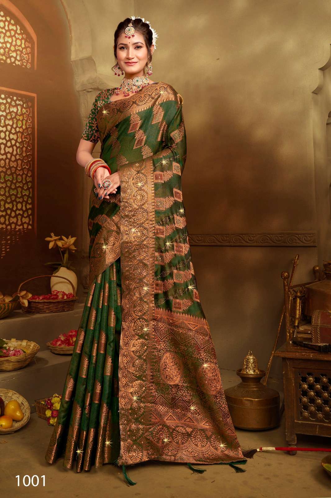 saroj saree noorani 2 soft khadi oraganza regal look saree catalog