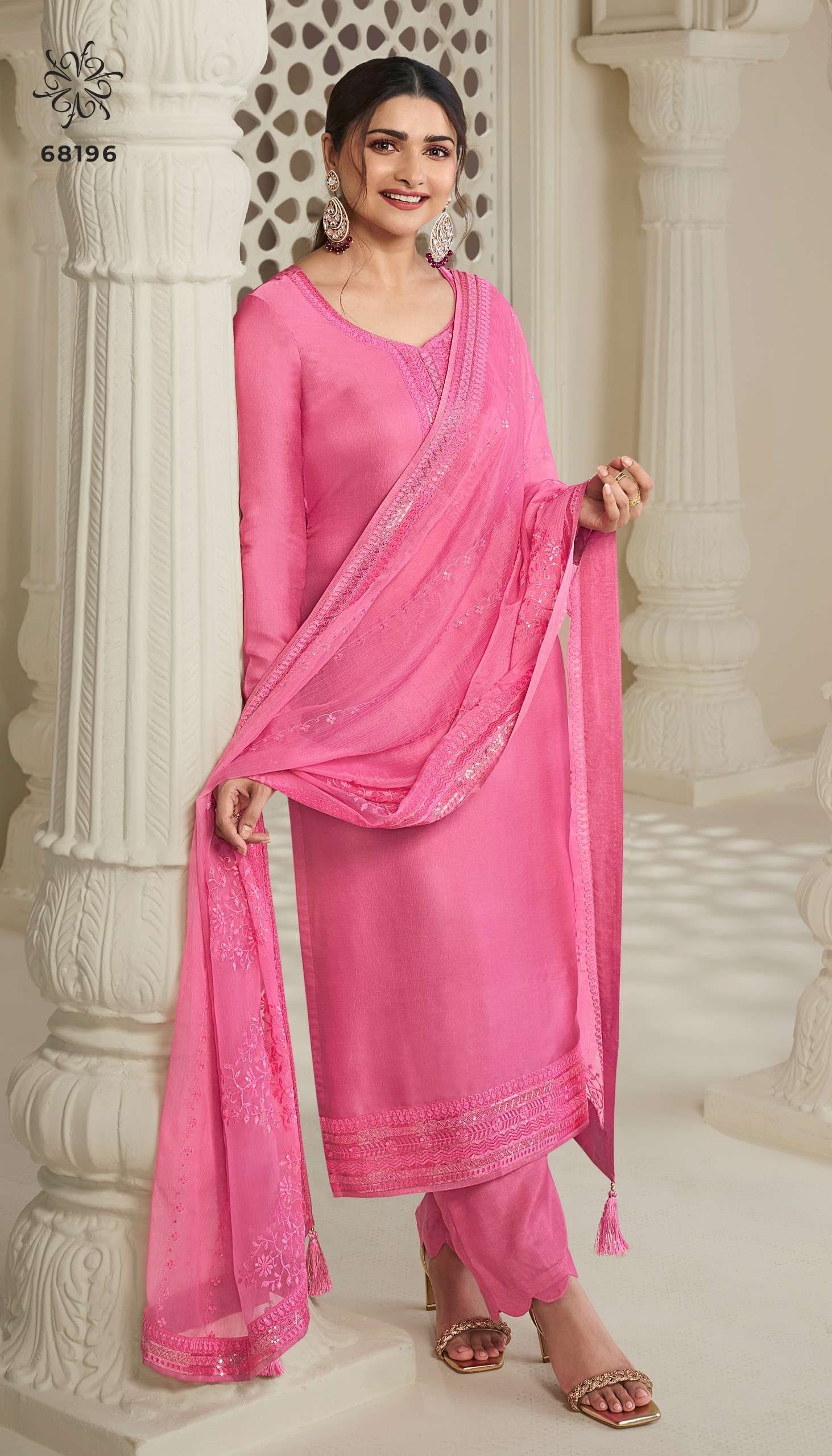 vinay fashion kuleesh prriniti satin regal look salwar suit catalog