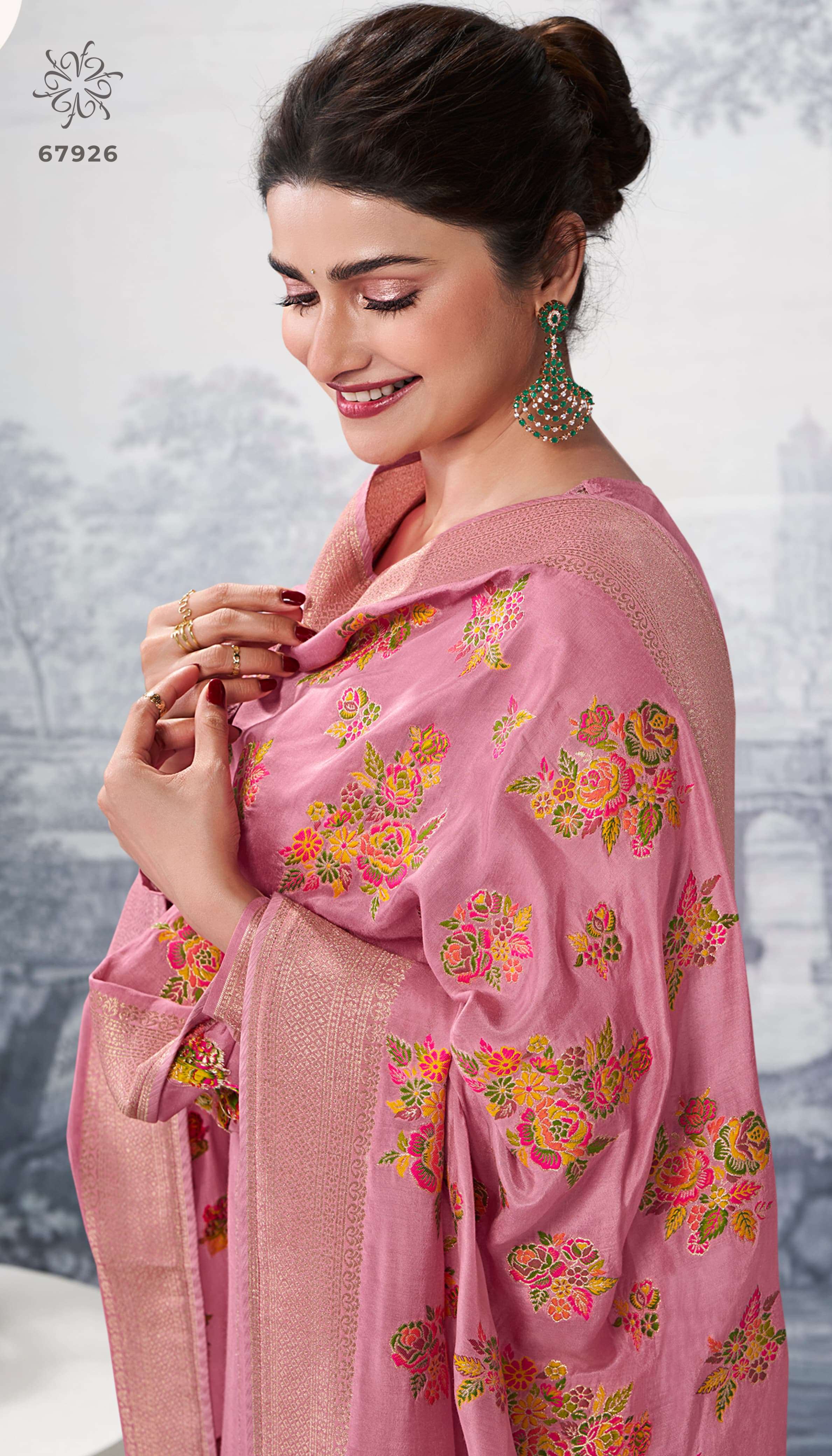 vinay fashion kuleesh sanaya 2 machlin jacquard gorgeous look salwar suit catalog