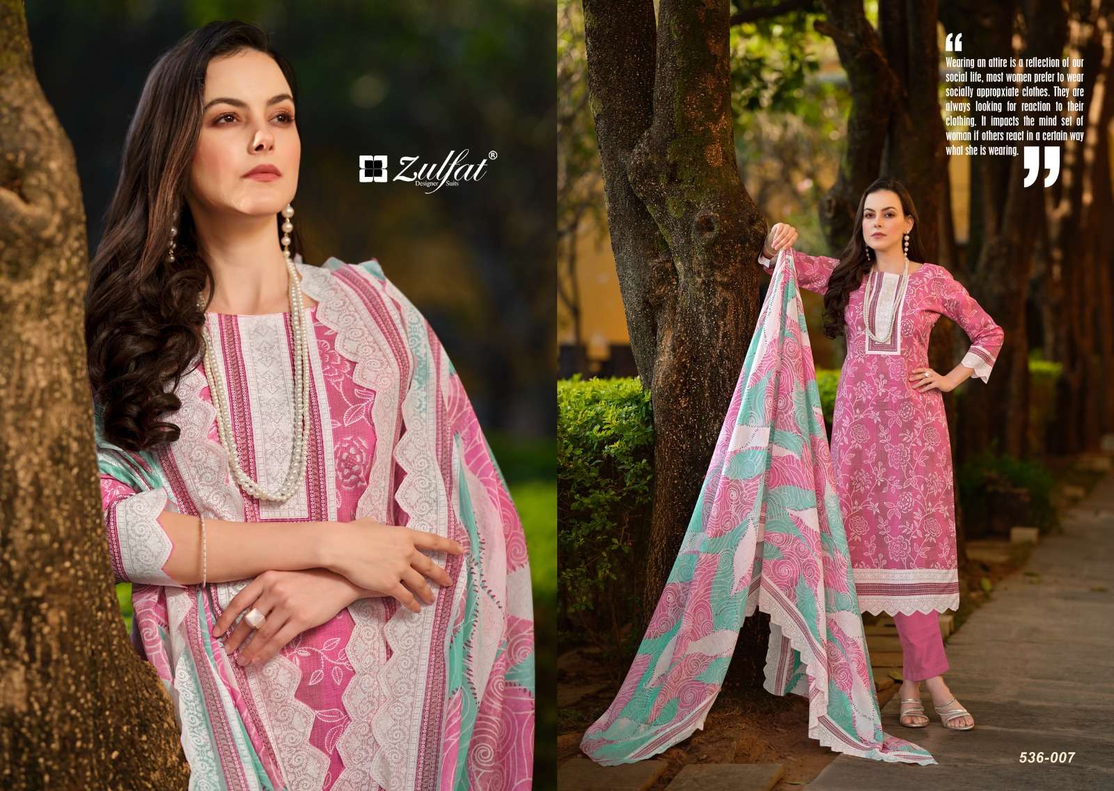 zulfat designer suits farhana vol 2 cotton exclusive print salwar suit catalog