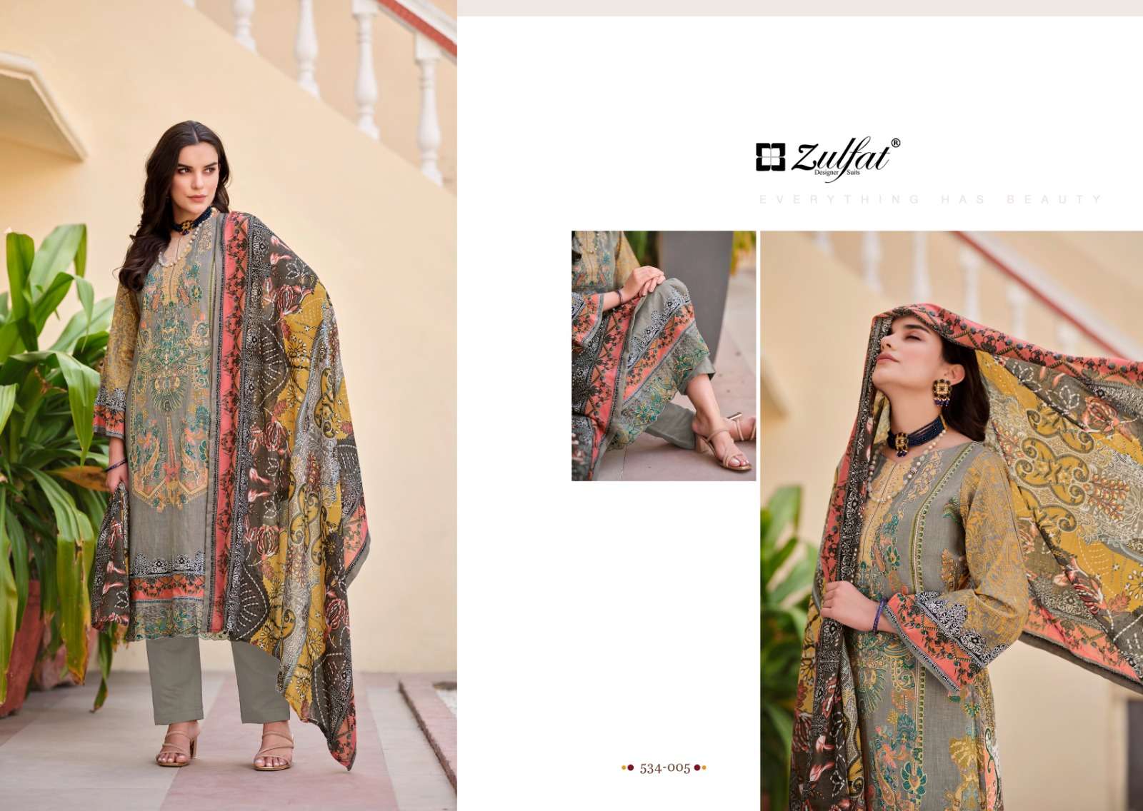 zulfat designer suits gulrez cotton exclusive print salwar suit catalog