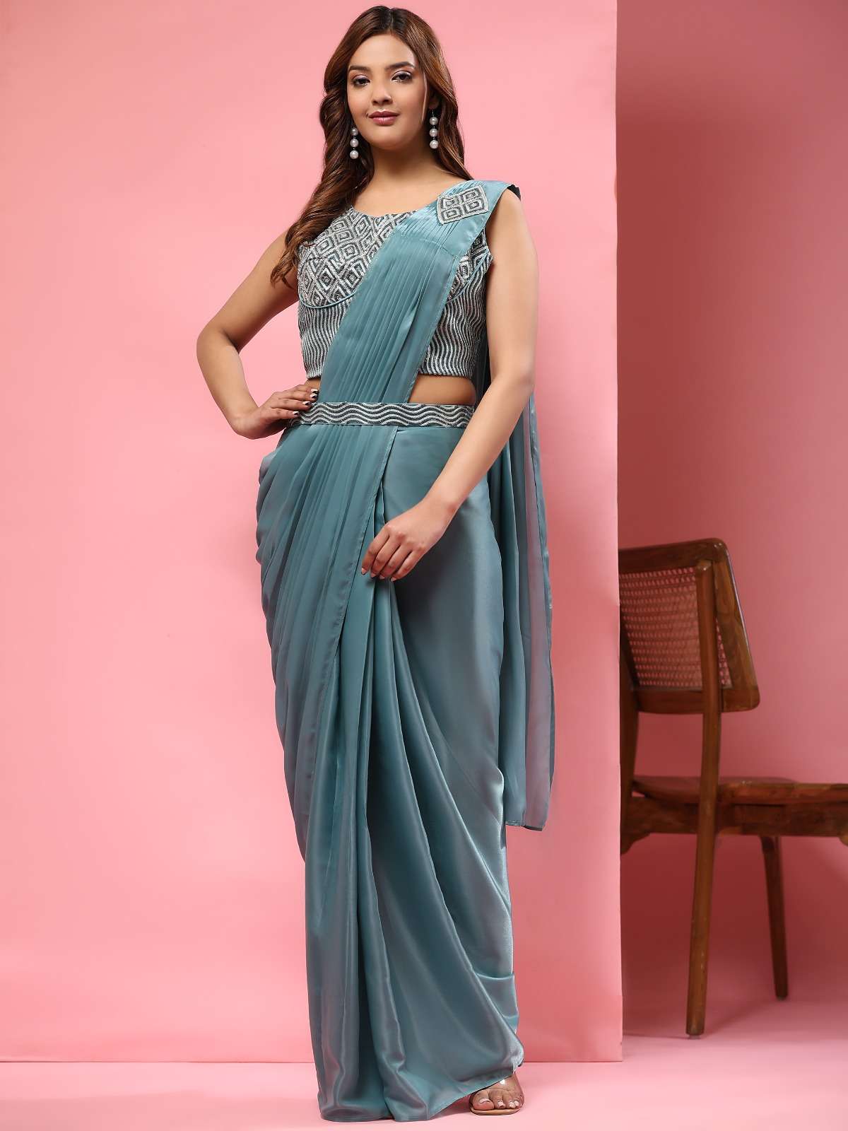 amoha trendz d no a329 imported satin innovative look saree catalog