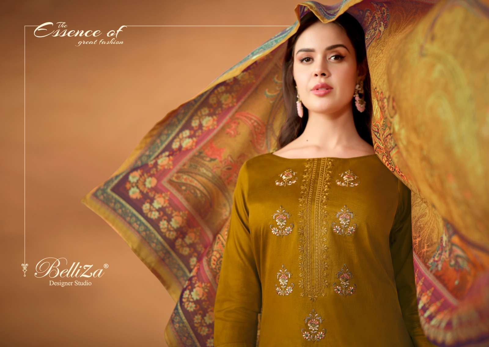 belliza designer studio jashn e ishq vol 5 elegant salwar suit catalog