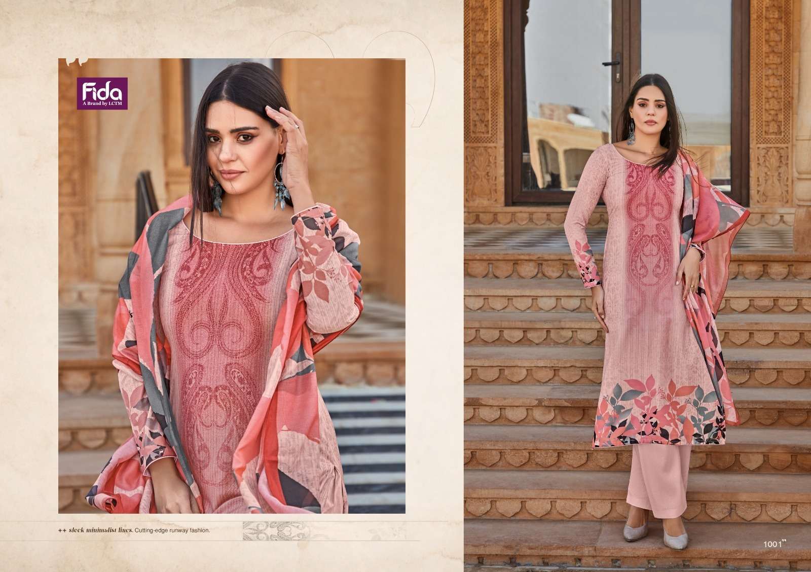 fida shykah digital blanded voile cotton innovative look salwar suit catalog