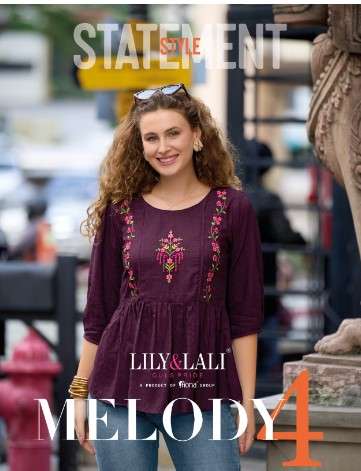 lily and lali melody 4 viscose rayon new and modern look tops catalog