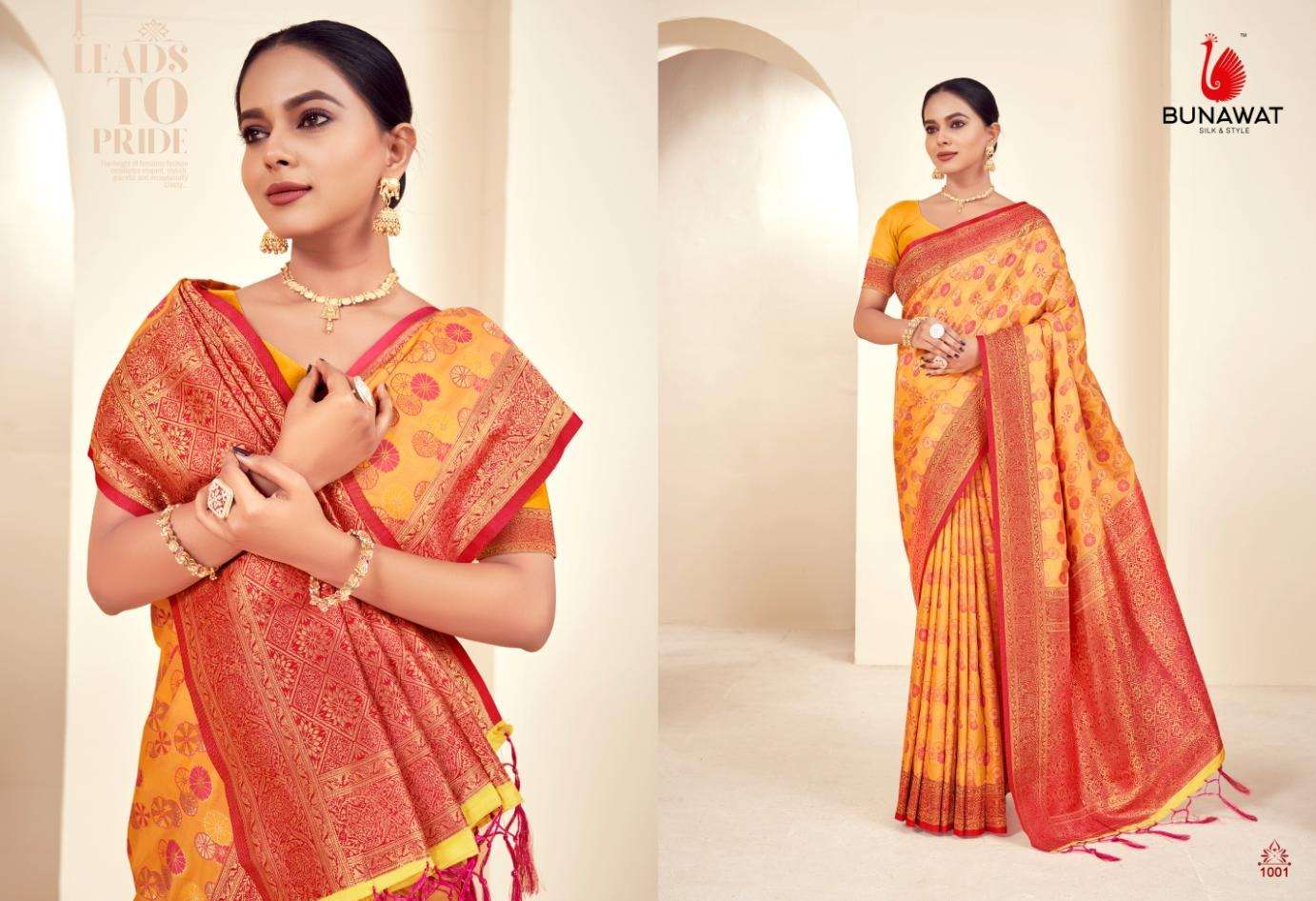 sangam prints bunawat Majestik Silk paithani silk exclusive look saree catalog