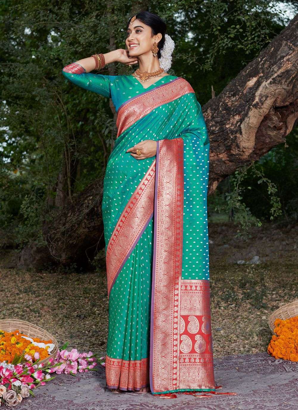 sangam prints bunawat urvashi silk silk exclusive look saree catalog