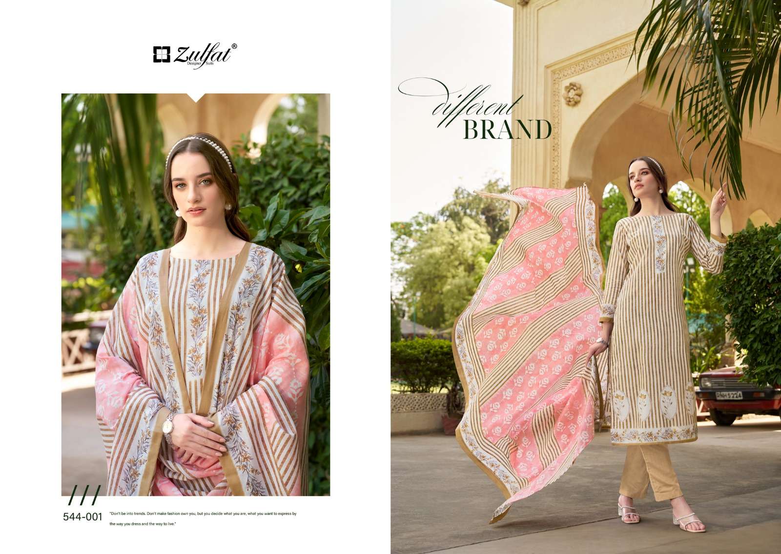 zulfat designer suits farhana vol 4 cotton exclusive look salwar suit catalog