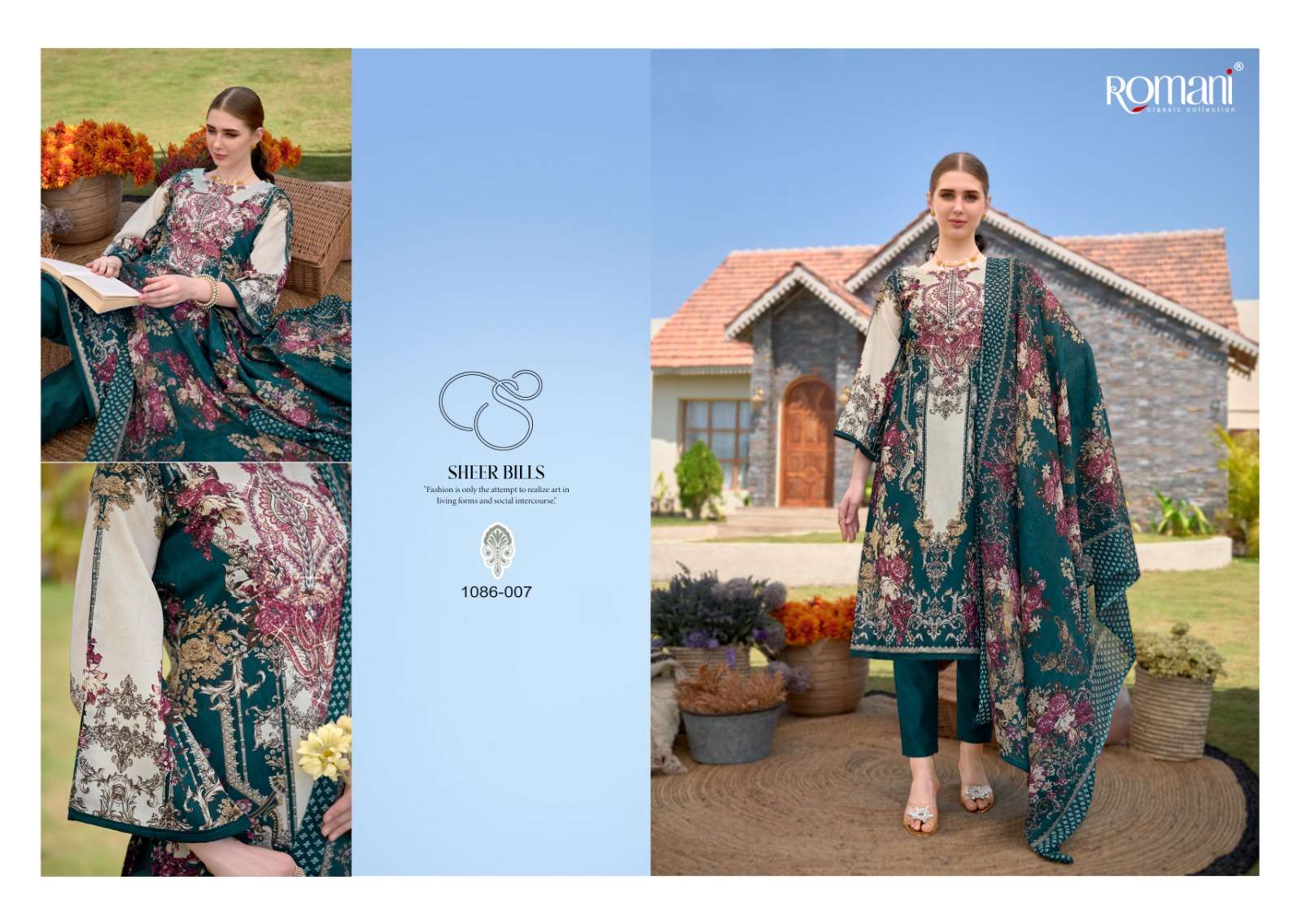 romani aarzu vol 3 soft cotton elegant salwar suit catalog